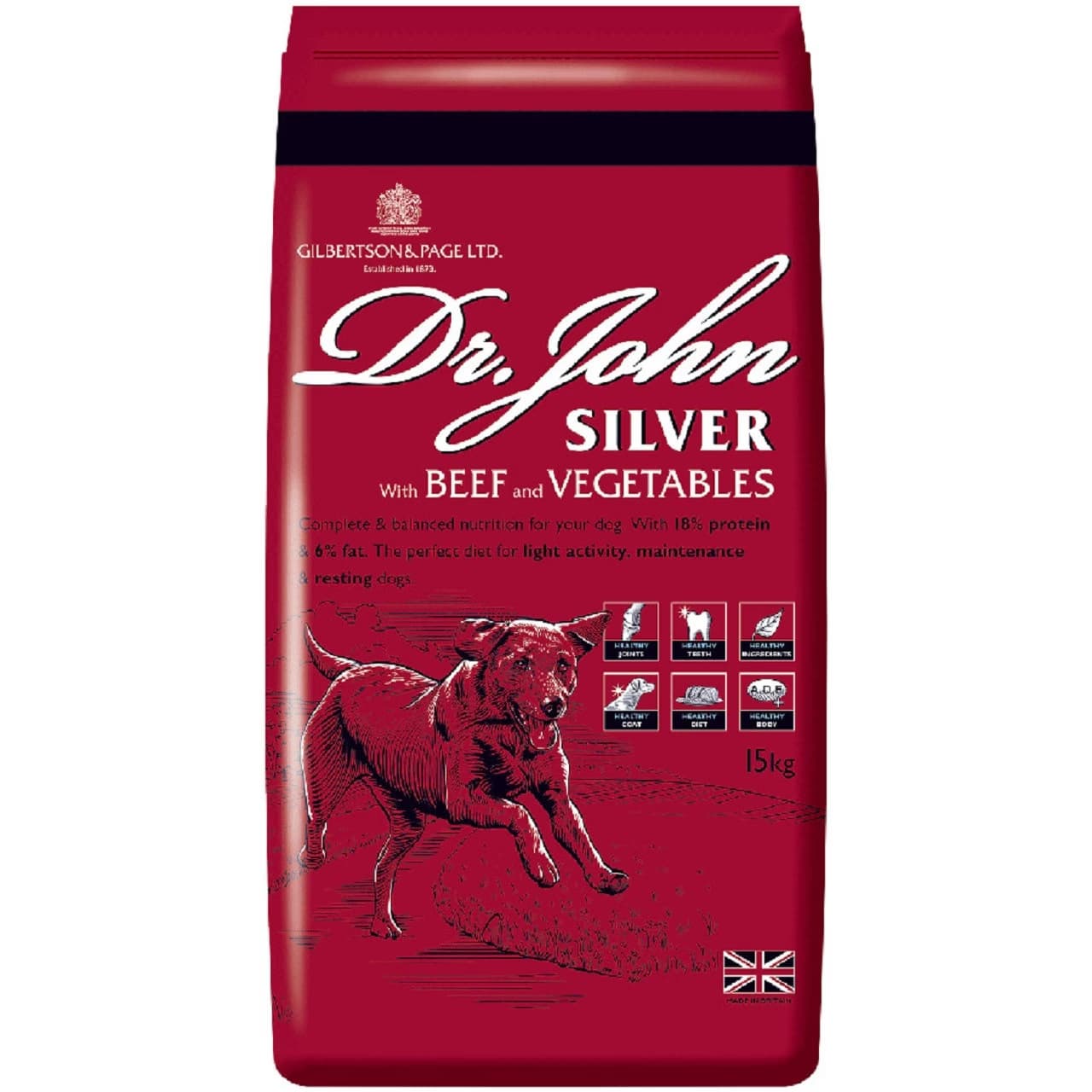 Dr John Silver Beef Working Dog Food